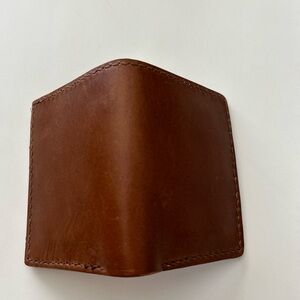 Handmade leather wallet